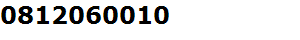 0812060010